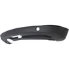 2017-2018 Volkswagen Tiguan Limited Bumper Rear Lower Textured Black Without Sensor/R-Line With Hitch Hole