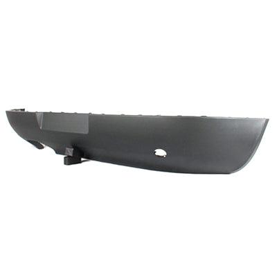 Spoiler de pare-chocs arrière Volkswagen Rabbit 2006-2009 Noir mat, VW1193105