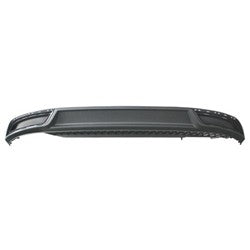 Valance Rear Volkswagen Jetta 2019-2021 Textured Black With Dual Oblong Exhaust Sel/R-Line Model Capa , Vw1195118C
