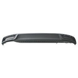 Valance Rear Volkswagen Jetta 2019-2021 Textured Black With Dual Oblong Exhaust Sel/R-Line Model Capa , Vw1195118C