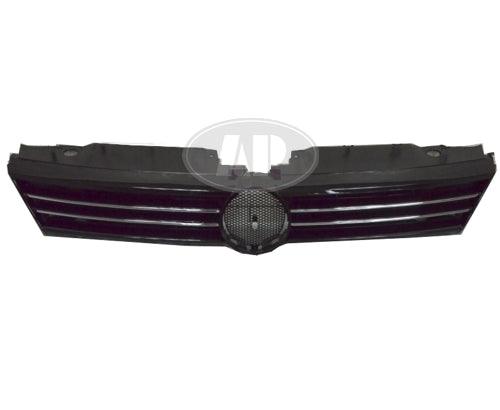 Calandre Volkswagen Jetta 2011-2014 noire avec moulure chromée, VW1200149