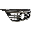 2009-2011 Volkswagen Tiguan Grille Black With Chrome Moulding