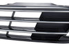 2015-2018 Volkswagen Jetta  Grille Black With Chrome Moulding Exclude Gli Without Collision Warning Sedan