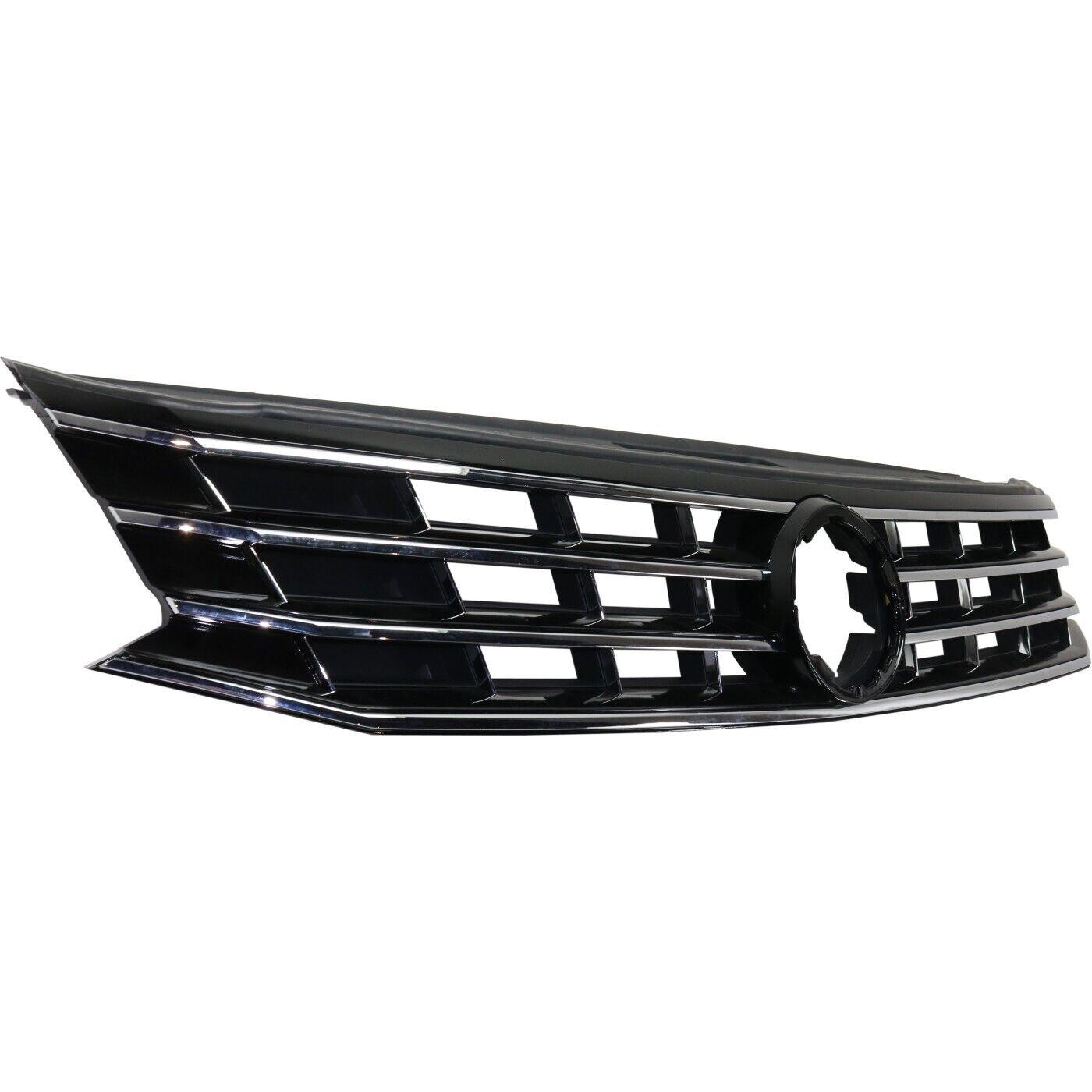 Calandre Volkswagen Passat 2016-2019 Noir/Chrome, VW1200169