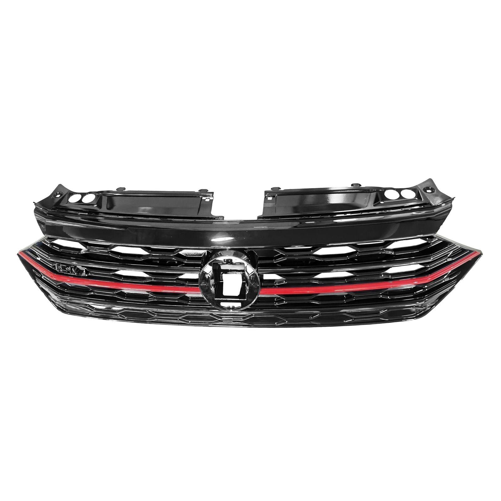 Calandre noire chromée pour Volkswagen Jetta 2019-2021, VW1200173