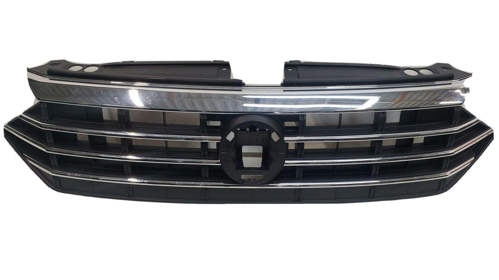 Calandre Volkswagen Jetta 2019-2020, noir mat avec moulure chromée, VW1200174