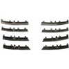 2009 Volkswagen Jetta Wagon Grille Moulding Kit Chrome (8Pc/Set)