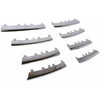 2005-2010 Volkswagen Jetta Grille Moulding Kit Chrome (8Pc/Set)