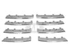 2005-2010 Volkswagen Jetta Grille Moulding Kit Chrome (8Pc/Set)