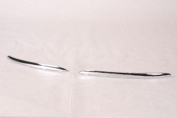 2009 Volkswagen Jetta Wagon Grille Lower Moulding Chrome Driver Side (Fog Lamp Cover Mldg)