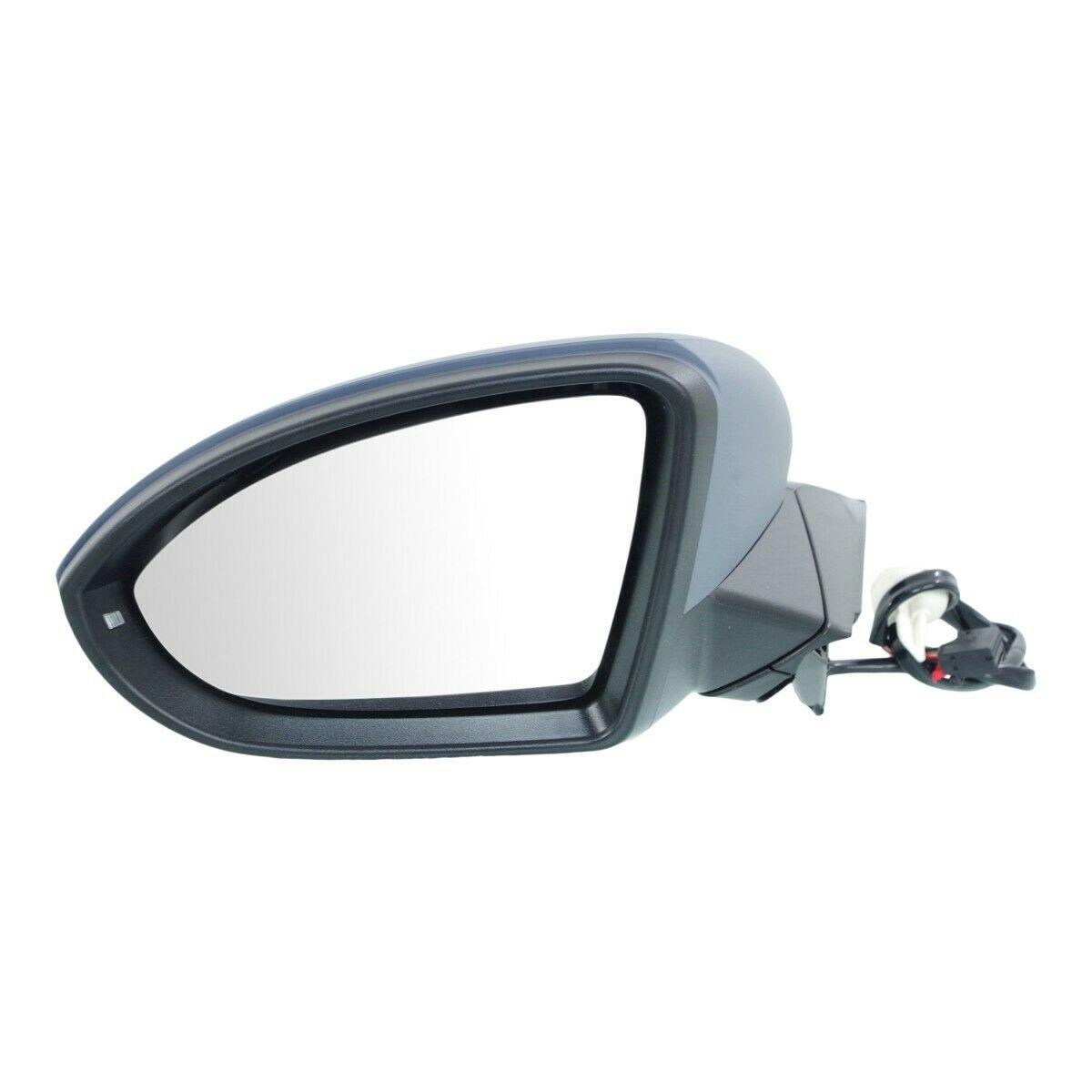 Rétroviseur extérieur côté conducteur pour Volkswagen Golf Hatchback 2015-2018, électrique, chauffant, avec clignotant, VW1320154