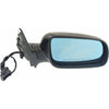 1999-2005 Volkswagen Jetta  Mirror Passenger Side Power Heated Blue Glass Without Memory Ptm
