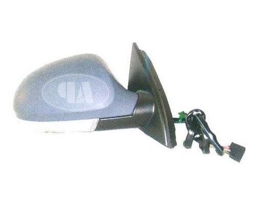 Rétroviseur extérieur côté passager pour Volkswagen Passat 2006-2010, électrique et chauffant, avec éclairage de bas de porte, référence VW1321121