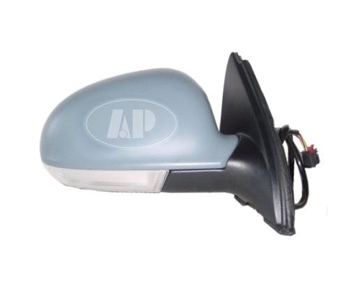 Rétroviseur extérieur côté passager pour Volkswagen Jetta 2005-2010, électrique et chauffant, avec clignotant, sans éclairage de bas de porte, référence VW1321122