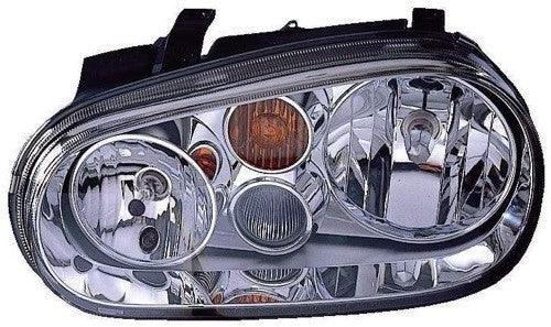 Phare avant gauche avec antibrouillard intégré pour Volkswagen Golf 2002, haute qualité, VW2502126
