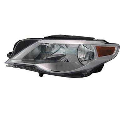 Phare avant gauche (côté conducteur) pour Volkswagen CC 2009-2012, halogène haute qualité, VW2502139