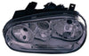 1999-2002 Volkswagen Cabrio Head Lamp Passenger Side With Out Fog (Chrome Bezel) High Quality