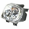 1999-2001 Volkswagen Golf Head Lamp Passenger Side With Fog (Chrome Bezel) High Quality