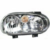 1999-2002 Volkswagen Cabrio Head Lamp Passenger Side With Fog (Chrome Bezel) High Quality