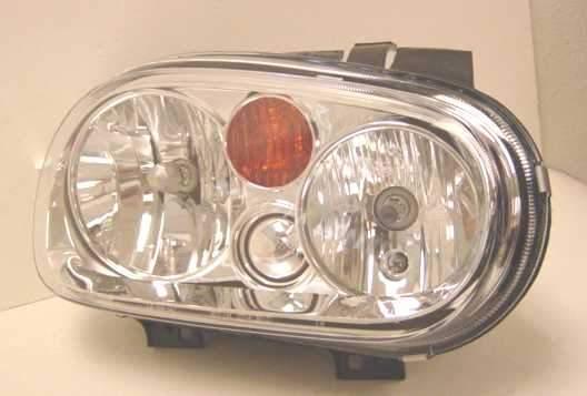 Phare avant côté passager pour Volkswagen Golf City 2007 (sans feu antibrouillard), haute qualité, VW2503123