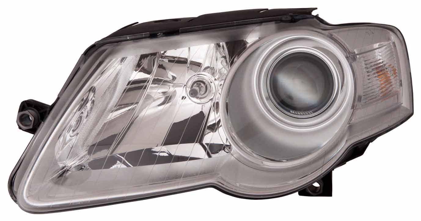 Phare avant côté passager pour Volkswagen Passat 2006-2010, haute qualité (marque Valeo), référence VW2503134