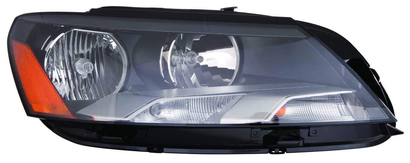 Phare avant côté passager pour Volkswagen Passat 2012-2015, halogène haute qualité, VW2503148