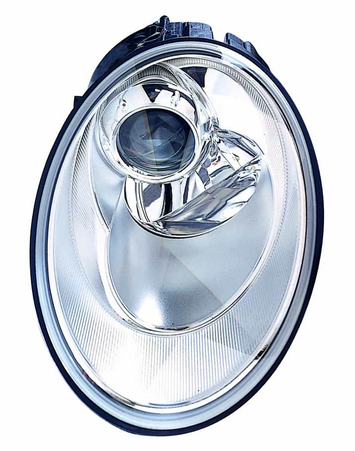 Phare avant gauche halogène pour Volkswagen Beetle 2006-2010, référence VW2518109C - Hunt Parts