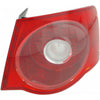 2005-2007 Volkswagen Jetta Tail Lamp Passenger Side (Red Lens) High Quality