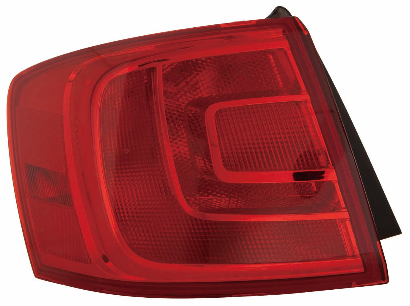 Feu arrière côté conducteur pour Volkswagen Jetta berline 2011-2014 (sans feu antibrouillard arrière à LED, sauf GLI Capa), référence VW2804107C - Hunt Parts