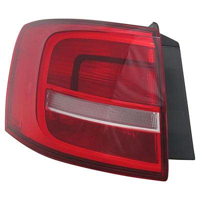 Feu arrière côté conducteur Volkswagen Jetta 2015-2018 sans LED, haute qualité, VW2804112