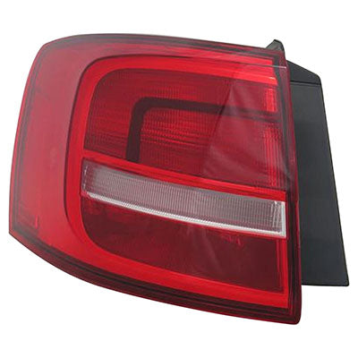 Feu arrière côté conducteur Volkswagen Jetta 2015-2018 sans capuchon LED, VW2804112C - Hunt Parts