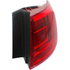 2011-2014 Volkswagen Jetta Tail Lamp Passenger Side Sedan With Out Led/Rear Fog Lamp Exclude Gli High Quality