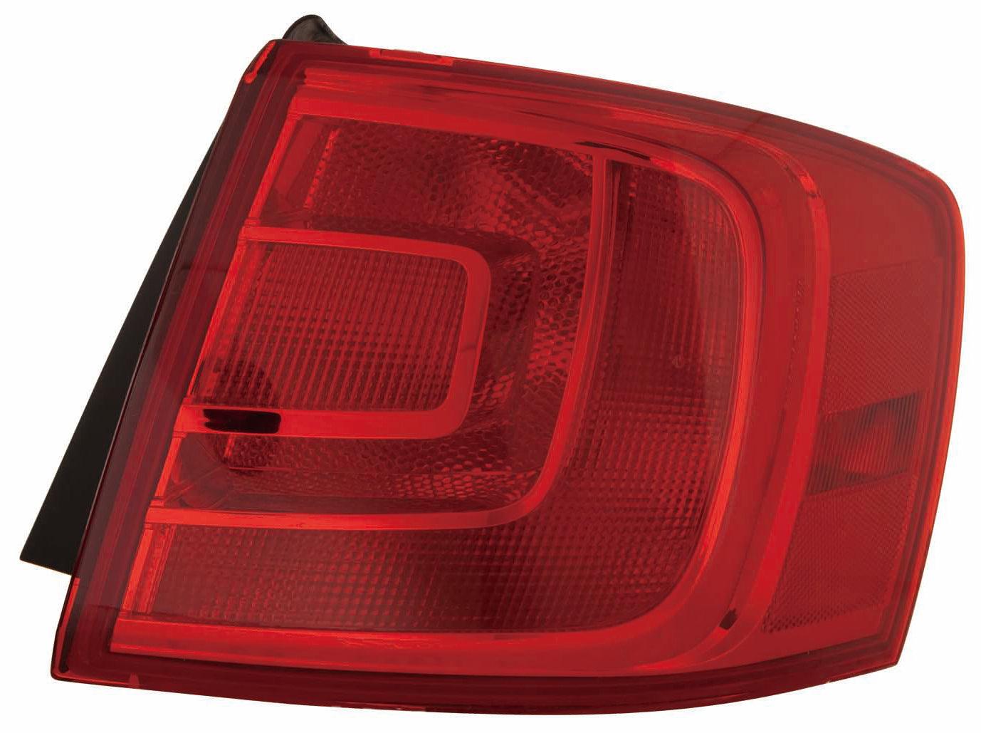 Feu arrière côté passager pour Volkswagen Jetta berline 2011-2014 (sans feu antibrouillard arrière/LED), sauf GLI, haute qualité, VW2805107